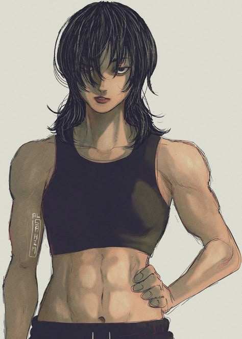 Tomboy Art, Concept Art Design, Kobe Bryant Pictures, Buff Women, Strong Female Characters, Female Chef, Muscle Mommy, Character Making, Female Oc