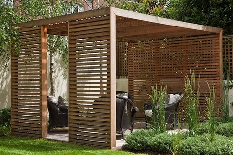 Wood Pergola Kits, Attached Pergola, Cedar Pergola, Cheap Pergola, Pergola Ideas, Building A Pergola, Modern Pergola, Wood Pergola, Pergola Attached To House