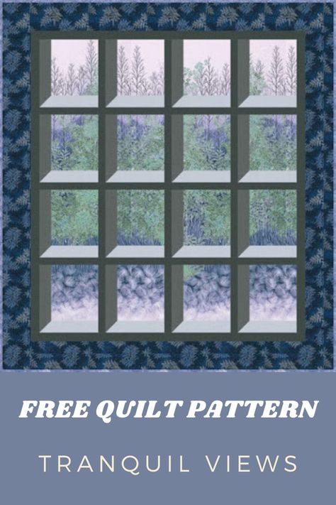 Twin Quilt Pattern, Crib Quilt Pattern, Attic Window Quilts, Attic Windows, Window Quilt, Fabric Panel Quilts, Attic Window, Puff Quilt, Basic Quilt