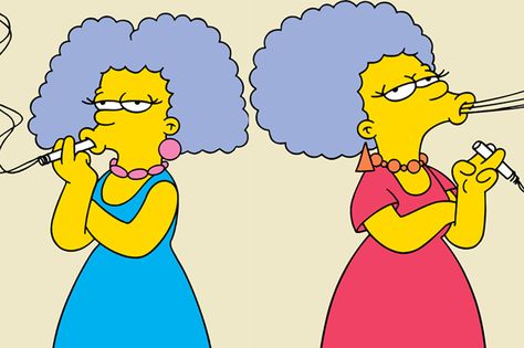 Patty and Selma #thesimpsons Patty And Selma, Simpsons Characters, Matt Groening, Classic Cartoon Characters, Matching Tattoo, Bobs Burgers, Futurama, Just Peachy, Classic Cartoons