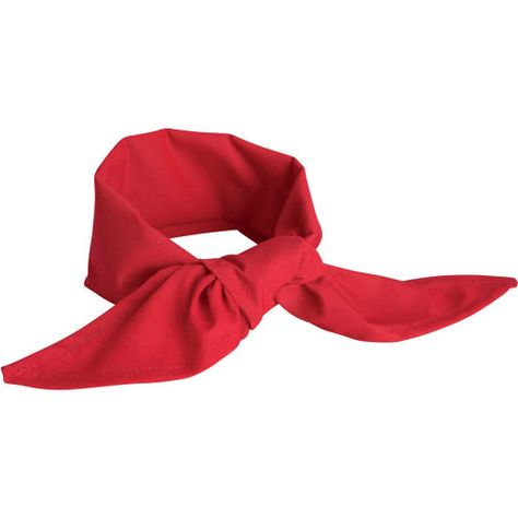 Chef Designs Neckerchief, Red, Polyester/Cotton, 40" x 20" Matching Uniforms, Red Handkerchief, Chef Design, Chef Costume, Chef Jackets, Color Coordination, Red Kap, Chefs Hat, Food Industry