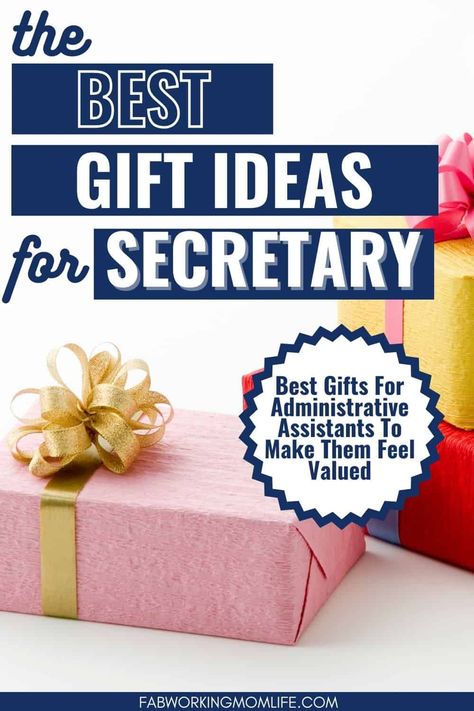 In the fast-paced business world, secretaries play a crucial role in keeping things running smoothly. From managing appointments to handling administrative tasks, administrative assistants are the unsung heroes of the office. It’s time to show your appreciation and tell your secretary how much their hard work means to you.  In this blog post, we’ll explore […] The post Secretary Gift Ideas: Best Gifts For Administrative Assistants To Make Them Feel Valued appeared first... Gifts For Administrative Assistants, Secretary Gift Ideas, Working Mom Cleaning Schedule, Mom Time Management, Working Mom Schedule, Secretary Gifts, Mom Schedule, Working Mom Life, Working Mom Tips