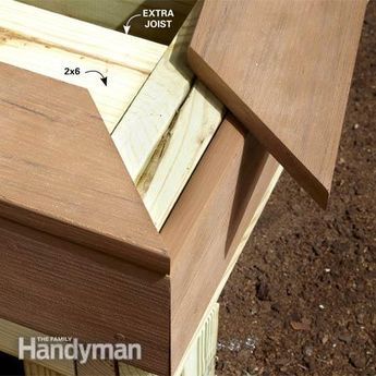 Deck Building Plans, Build A Deck, Laying Decking, Deck Framing, Deck Installation, The Family Handyman, Patio Deck Designs, Building A Pergola, Deck Construction