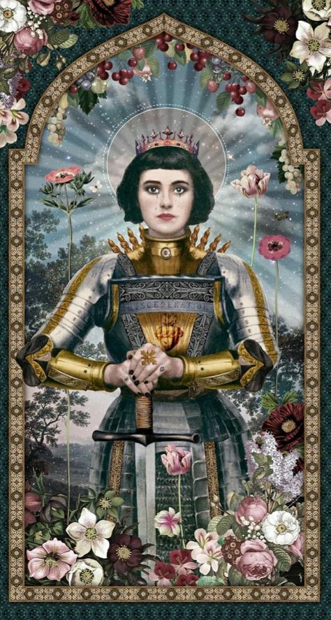 Santa Joana D'arc, Joan D Arc, Saint Joan Of Arc, St Joan, Jeanne D'arc, Rennaissance Art, Jesus And Mary Pictures, Historical Women, Prayers For Children