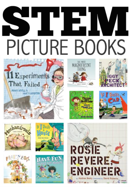 It helps to read books about STEM to help students realize the importance of these projects. Stem Books For Kids, Stem Books, Teaching Stem, Women In Stem, Steam Activities, Stem For Kids, Mentor Texts, Stem Projects, Stem Science