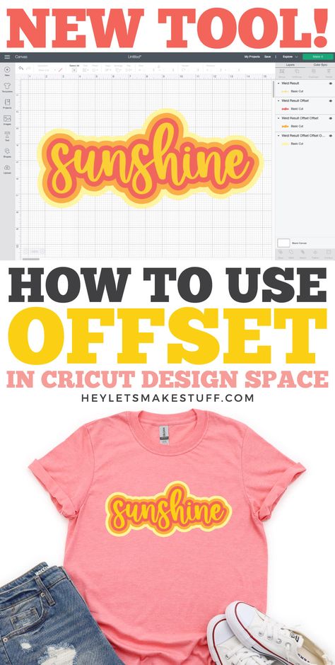 Cricut Offset, Space Font, Cricut Help, Cricut Mat, Make Stuff, Layered Vinyl, Cricut Projects Beginner, Fun Printables, Cricut Fonts