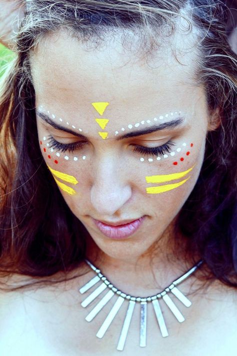 Rave Face Paint, Hippie Face Paint, Carnaval Make-up, Neon Face Paint, Festival Face Paint, Festival Paint, Festival Makeup Rave, Maquillage On Fleek, Festival Make Up