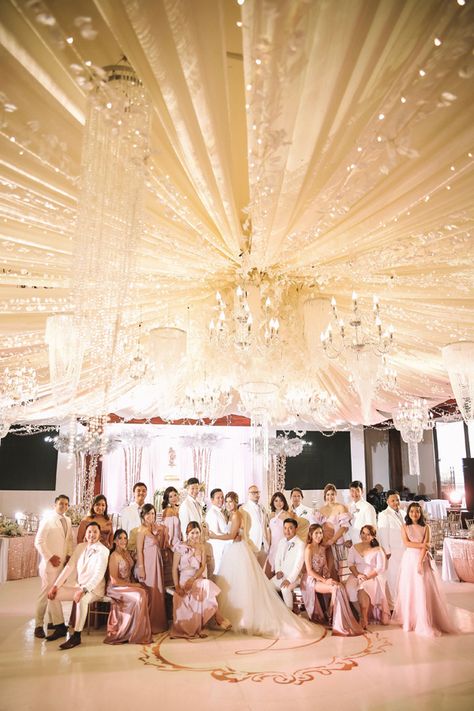 A Pink and Gold Themed Wedding | Philippines Wedding Blog Old Rose Wedding Motif, Barong Wedding, Old Rose Wedding, Gold Themed Wedding, Motif Wedding, Philippine Wedding, Wedding Philippines, Wedding Motifs, Philippines Wedding