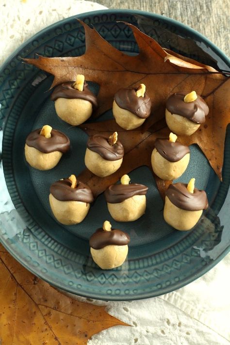 Peanut Butter Ball, Buckeye Candy, Buckeyes Recipe, Smooth Peanut Butter, Food Fails, Chocolate Spoons, Butter Balls, Kid Desserts, Peanut Butter Balls