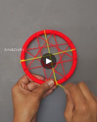 Dream Catcher, Method-2, easiest and simple || DIY Dream catcher | Dream Catcher, Method-2, easiest and simple || DIY Dream catcher | By Arts&Crafts | Facebook Dream Catcher Diy, Dream Catcher, Easy Diy, Arts And Crafts, Art