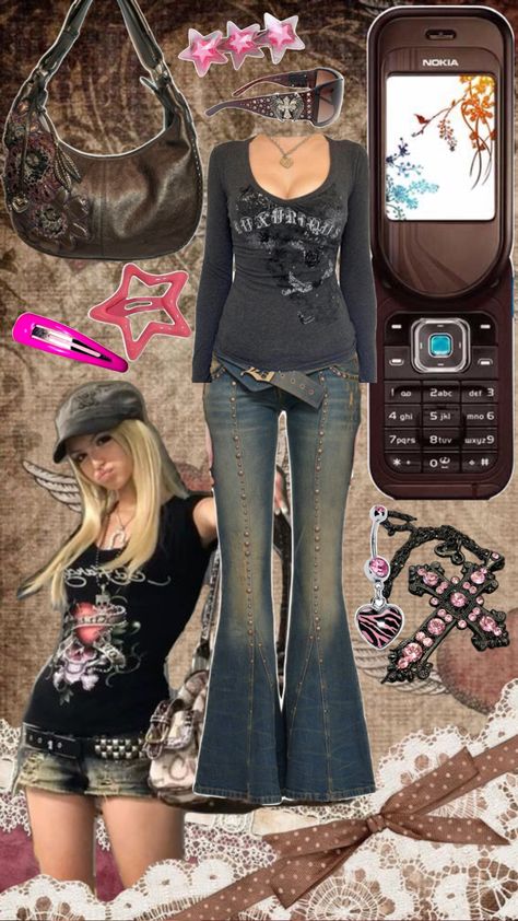 Easy Gyaru Outfit, Gyaru Fits, Future Collage, Gyaru Outfits, Gyaru Outfit, Slay Fits, Gyaru Style, Me Core, Digital Closet