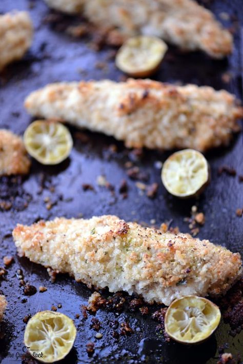 Baked Key Lime Chicken Tenders | thegunnysack.com Key Lime Chicken, Key Lime Recipes, Energy Bites Recipes, Apple Sauce Recipes, Favorite Recipes Chicken, Lime Recipes, Chicken Tender Recipes, Favorite Chicken, Lime Chicken