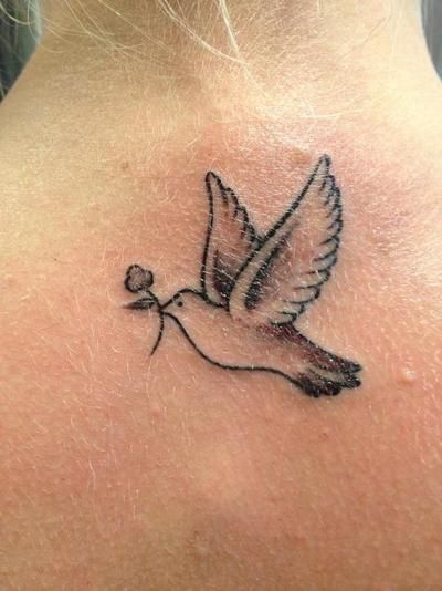 Grandfather Memorial Tattoos, Norwegian Tattoo, Simple Tats, Dove Tattoo, Finger Tattoo Designs, Dope Tattoos For Women, Finger Tattoo, Memorial Tattoo, Memorial Tattoos