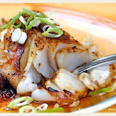 Ginger Soy Cod, Cod Recipes Healthy, Plats Ramadan, Cod Fish Recipes, Fish Dinner Recipes, King Crab Legs, Black Cod, Resep Diet, Baked Cod