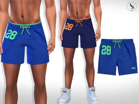 Saliwa's Male Sims Colorful Athletic and Swim Shorts Sims 4 Cc Male Shorts, Sims 4 Male Sims, Shorts For Guys, Sims 4 Cc Male, Sims 4 Male, Male Sims, Sims 4 Men Clothing, Sims 4 Male Clothes, Shorts Design