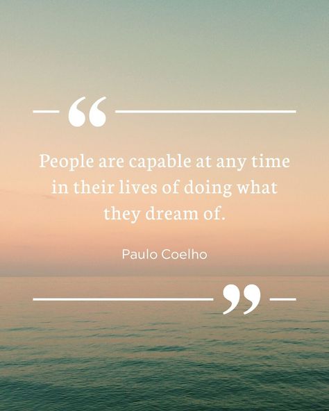 You don't have to be stuck if you don't want to. Paulo Coelho speaks about it clearly and directly. There's a little more nuance to that because it depends on your responsibilities and dreams. But I believe that people can do what they dream of. We just need to take full responsibility and work on it. 👉 let's make our dreams come true together! follow me @karina_ahrer #dreaming #successmindset #paulocoelho #paulocoelhoquote #makingdreamscometrue What More Can I Do Quotes, Do Quotes, Paulo Coelho Quotes, Done Quotes, Working On It, Success Mindset, Dreams Come True, Dream Come True, Follow Me