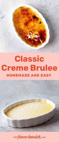 Crem Brule Recipe, Easy Creme Brulee Recipe Simple, Easy Creme Brulee, Cream Brulee, Chocolate Peanut Butter Desserts, Creme Brulee Recipe, Brulee Recipe, Peanut Butter Desserts, No Bake Bars