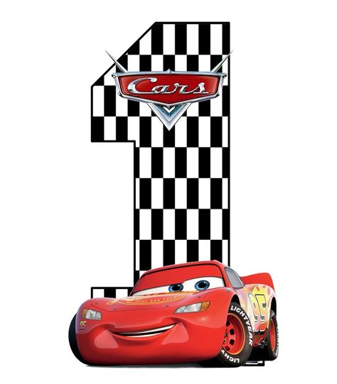 Car Birthday Invitations Free, Diy Cake Topper Printable, Mc Queen Cars, Pixar Cars Birthday, Happy Birthday Logo, One Piece Birthdays, Cartoon Birthday Cake, Car Cake Toppers, Diy Cake Topper Birthday