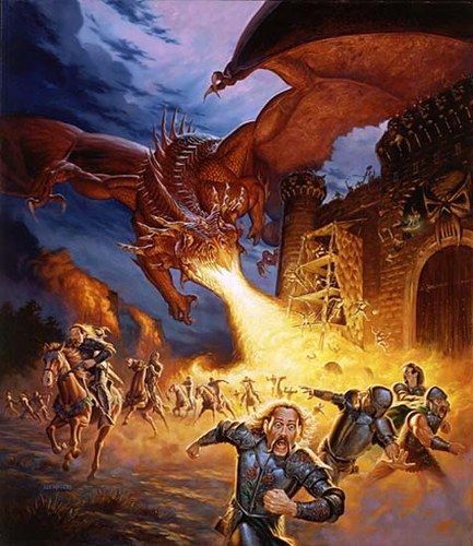 Boris Vallejo Todd Lockwood, Jeff Easley, Advanced Dungeons And Dragons, Dungeons And Dragons Art, Boris Vallejo, The Serpent, Fantasy Castle, Dnd Art, Fantasy Dragon