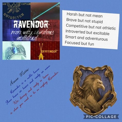 Ravendor Gryffindor Ravenclaw Relationship, Ravendor Gryffinclaw, Proud To Be A Ravenclaw, Ravenclaw Quotes Aesthetic, Ravenclaw Memes, Hogwarts Mystery, Hogwarts Houses, Noble House, Harry Potter Universal