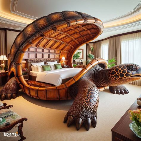 Turtle Shaped Beds 🐢🛏️ #TurtleBeds #UnderwaterDreams #WhimsicalSlumber Bring a touch of the ocean to your bedroom with Turtle Shaped Beds. These unique beds are designed to resemble adorable turtles, offering a cozy and whimsical sleeping space. Elevate your bedtime routine with Turtle Shaped Beds, where every night feels like a peaceful swim in the sea. 🌟🌊🐢 https://luxarts.net/turtle-shaped-beds/ Sea Bedroom Ideas, Castle Bedroom Kids, Weird Beds, Unusual Beds, Sea Bedrooms, Unique Bed Design, Creative Beds, Swim In The Sea, Kids Shared Bedroom