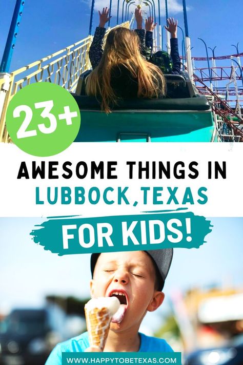 Awesome things in Lubbock Texas for Kids Texas Travel Guide, Best Amusement Parks, Ice Cream Shops, Lubbock Texas, Cheap Things To Do, Lubbock Tx, Weekend Activities, Amusement Parks, Texas Travel