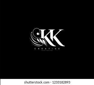 Kk Logo, Luxury Beauty, Vector Art, Stock Vector, Every Day, Royalty, Royalty Free, Stock Photos, Illustrations