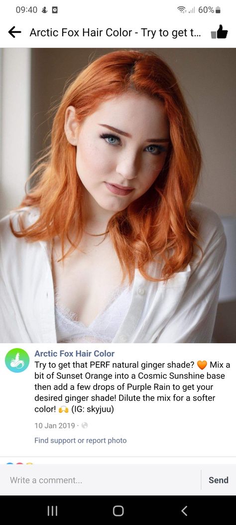 Arctic Fox Copper Hair, Arctic Fox Copper, Arctic Fox Hair Color, Arctic Fox, Copper Hair, Ginger Hair, Purple Rain, Soft Colors, Ginger