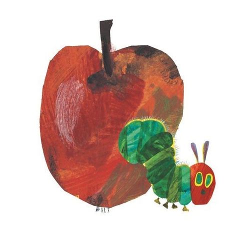 Eric Carle Classroom, Eric Carle Art, Apple Core, Badge Maker, The Very Hungry Caterpillar, Eric Carle, Collage Making, Very Hungry Caterpillar, Very Hungry