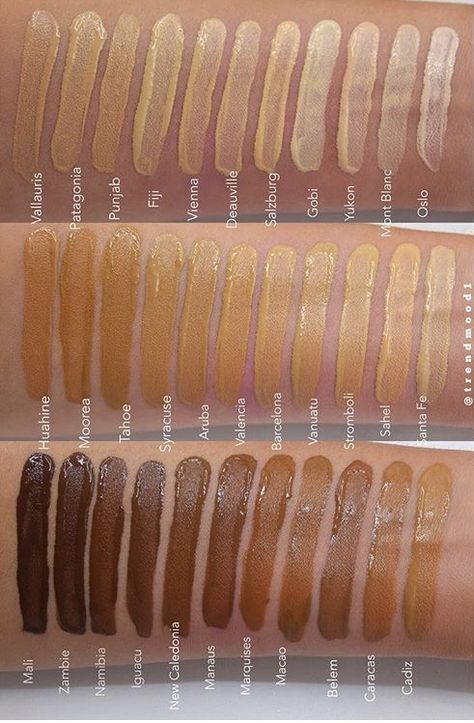 Nars Foundation Swatches, Nars Tinted Moisturizer Swatches, Nars Natural Radiant Foundation Swatches, Nars Soft Matte Foundation, Nars Longwear Foundation Swatches, Nars Radiant Longwear Foundation, Nars Foundation, Nars Sheer Glow Foundation, Foundation Swatches