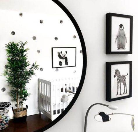 White Nursery Ideas, Box Room Nursery, Twin Baby Rooms, Boy And Girl Shared Room, Unisex Baby Room, Small Room Nursery, Black White Nursery, White Nursery Decor, Black And White Nursery