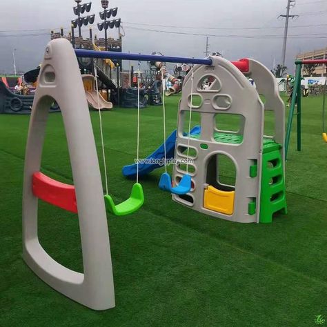 Indoor Playground Equipment, Kids Indoor Playground, Toy Toy, Outdoor Playground, Indoor Playground, Playground Equipment, Kids Slide, Plastic Toys, Swing Set