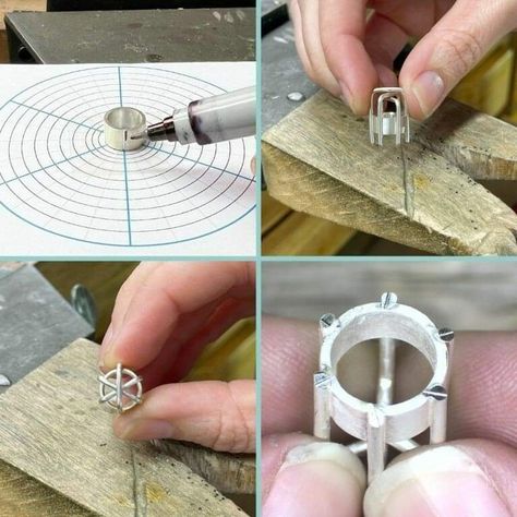 How To Make A Prong Setting, Prong Setting Tutorial, Stone Settings Jewelry, Jewelry Mood Board, Metal Art Jewelry, Silversmithing Jewelry, Jewelry Knowledge, Jewelry Design Drawing, Metalsmithing Jewelry