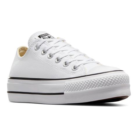 White leather converse