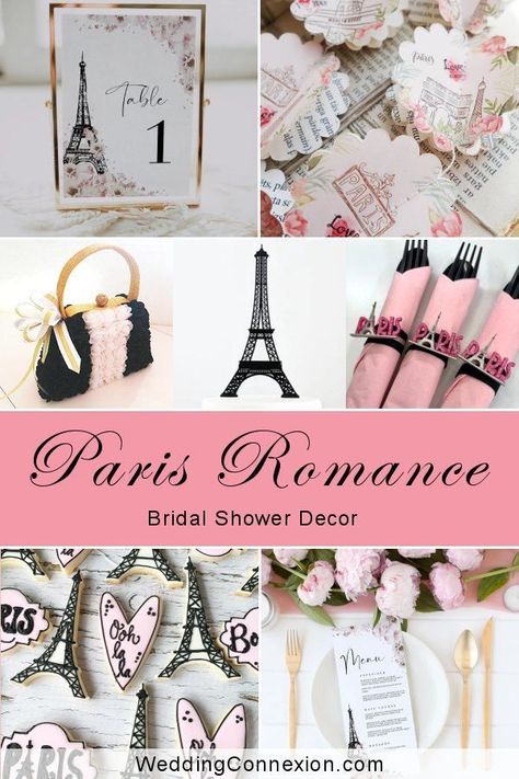 Paris Bridal Shower Theme Decor, Paris Theme Bridal Shower Ideas Decor, Emily In Paris Bridal Shower Theme, Paris Bridal Shower Ideas, Paris Themed Bridal Shower Ideas, Parisian Bridal Shower Ideas, Paris Themed Bridal Shower, Spa Bridal Shower, French Bridal Showers