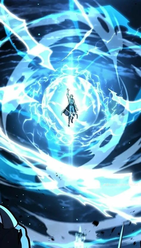 Lightning Eyes Anime, Power Reference Pose, Phasing Superpower, Anime Power Up, Electricity Powers, Cool Powers, Anime Powers, Lightning Powers, Fantasy World Map