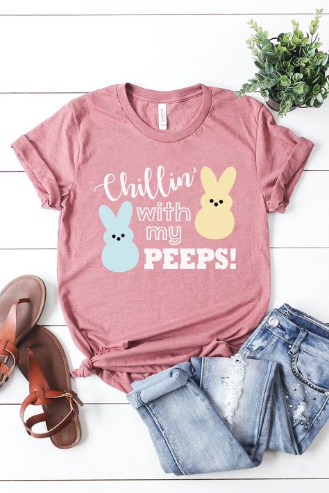 Cricut Easter Shirts For Kids, Easter T Shirts For Women, Easter T Shirts For Kids, Easter Tshirt Ideas Kids, Easter Cricut Shirts, Easter Tshirt Ideas Women, Easter Shirt Ideas For Family, Easter Shirt Ideas For Kids, Spring Shirts Vinyl