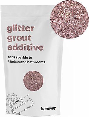 Glitter Bedroom, Rose Gold Bathroom, Glitter Wallpaper Iphone, Glitter Paint Additive, Mosaic Sink, Gold Glitter Paint, Glitter Room, Glitter Grout, Rose Gold Kitchen