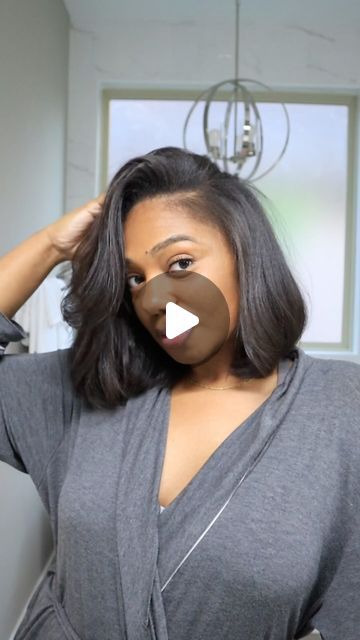 Kesi Shaunice on Instagram: "I know I’m late to the party, but the Dreamcoat mist from @colorwowhair definitely lives up to the hype! You can’t tell me a professional didn’t do a silk press on my hairrr! Ugh I love being a girl! 😍💆🏽‍♀️" Long Bob Black Women Side Part, Silk Press Hairstyles For Black Women, Bob Silk Press Natural Hair, Natural Hair Silk Press Medium Length, Silk Press Bob Natural Hair, Side Part Silk Press, Short Silk Press Natural Hair, Silk Press Bob, Silk Press Hairstyles