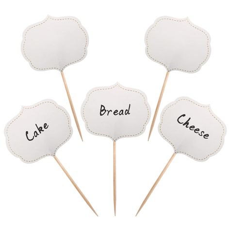 PRICES MAY VARY. NUMBER OF CHEESE MARKER -You will get 50 pieces chalkboard cupcake toppers totally,enough to decorate your party into an unforgettable and enjoyable one. FOOD LABEL SIZE -2.56 inches for the wood toothpicks.the head of the chalkboard is 2" X 2.4",there is plenty of room for you to write. DOUBLE SIDE MATERIAL -Cheese labels picks are made of quality double side paper cardstock, durable and smooth, double side blank label bamboo pick which can stick directly into cheese, meats or Flags Cake, Charcuterie Board Food, Flag Cake Topper, Cheese Cupcake, Buffet Labels, Cheese Markers, Cheese Labels, Flag Cake, Party Food Labels