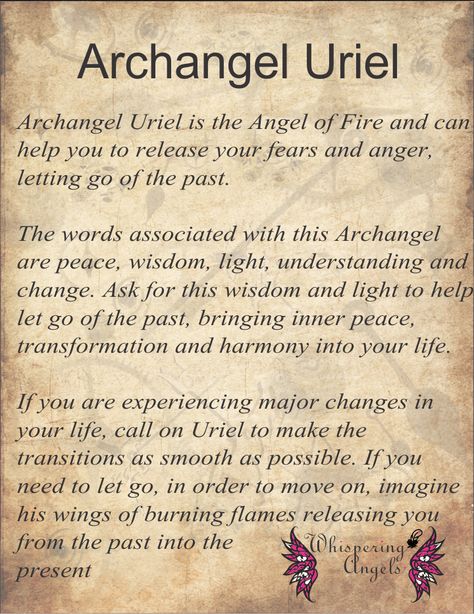 Archangel Uriel http://www.whisperingangels.co.za Angel Protector, Angel Therapy, The Archangels, Seven Archangels, Archangel Uriel, Archangel Prayers, Angel Blessings, Angel Signs, Luis Royo