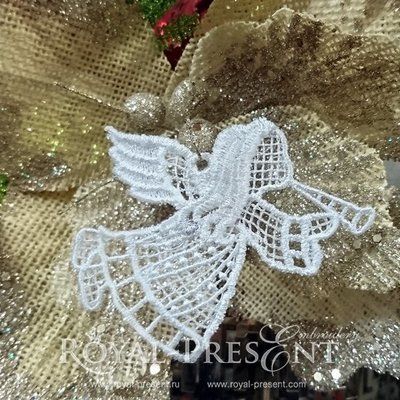 Free Machine Embroidery Design Lace Angel Fsl Machine Embroidery, Free Embroidery Patterns Machine, Embroidery Designs Free Download, Embroidery Store, Freestanding Lace Embroidery, Free Standing Lace, Embroidery Design Download, Machine Embroidery Projects, Embroidery Transfers