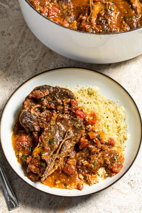 Braised Lamb Shoulder, Lamb Shoulder Chops, Braised Lamb, Lamb Shoulder, America's Test Kitchen Recipes, Kitchen Recipe, America's Test Kitchen, Chops Recipe, Americas Test Kitchen