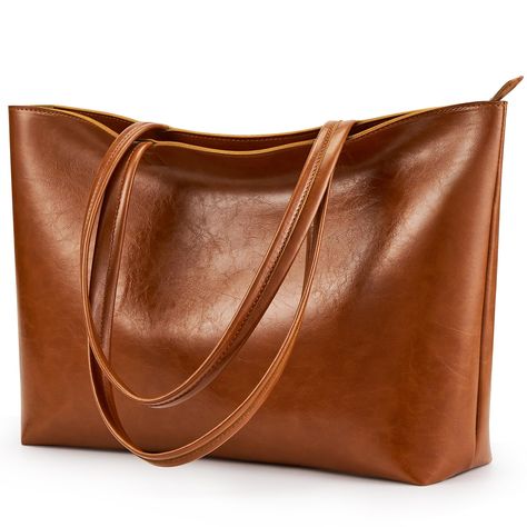 Camel Leather Shoulder Bag, Faux Leather Purse, Purses For Women, Women Shoulder Bag, Leather Shoulder Handbags, Pumpkin Bread, Computer Bags, Work Bag, Daily Essentials