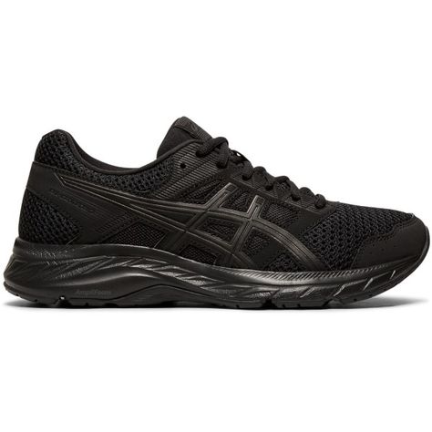 New App  Asics Gel Contend 5 - Womens Running Shoes - Black/Graphite Grey - https://fitnessmania.com.au/shop/sportitude/asics-gel-contend-5-womens-running-shoes-black-graphite-grey/ #Exercise, #Fitness, #FitnessMania, #Gear, #Gym, #Health, #Mania, #RunningShoes, #Sportitude Black Asics, Black Runners, Womens Running, 11th Birthday, Exercise Fitness, Black Running Shoes, Asics Gel, Running Women, Womens Running Shoes