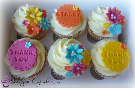 Teacher Cupcakes, Thank You Cupcakes, Cupcake Inspiration, Ideas Cupcakes, Food Decorating, Teacher Birthday Gifts, Tray Bake, Cupcake Tray, Teacher Birthday