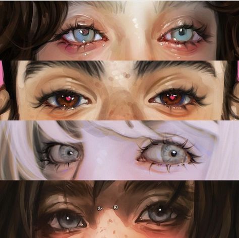 Art Tools Drawing, Digital Painting Tutorials, Realism Art, Realistic Art, Arte Fantasy, Anatomy Art, Art Tutorials Drawing, Eye Art, Digital Art Tutorial