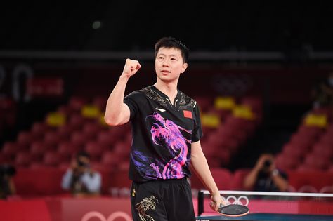 Chinese table tennis ace Ma Long: I want to go to Paris in 2024 - CGTN Table Tennis Table Design, Ma Long Table Tennis, Stay Toxic, Professional Table Tennis, Table Tennis Poster, Tennis Wallpaper, Table Tennis Equipment, Table Tennis Player, National Games