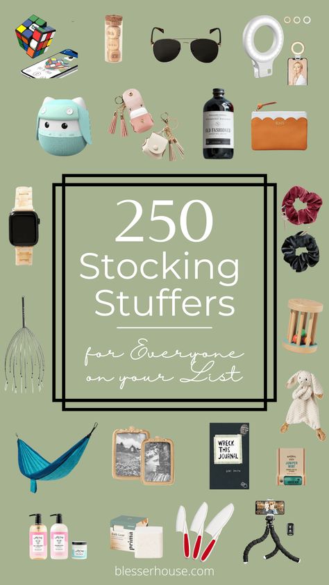 250 best Christmas stocking stuffer ideas for men, women, teens, kids, babies, and toddlers they'll be sure to love. Stocking Stuffers For Teenage Girls, Stocking Stuffer Ideas For Men, Christmas Stocking Stuffer Ideas, Realistic Artificial Christmas Trees, Christmas Miracle, Diy Stocking Stuffers, Stocking Stuffer Ideas, Stocking Stuffers For Women, Stocking Stuffers For Men