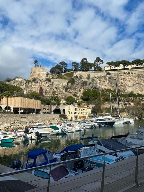 Fontvieille Monaco #monaco #fontvieille #harbour #boats #summer #spring #travel #travelguide World Places, Spring Travel, Where I Live, Places In The World, Our Future, How To Get Rich, Dream Destinations, Monaco, Boats